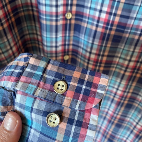 Peter Millar Seaside Collection Plaid Buttondown - Picture 5 of 5